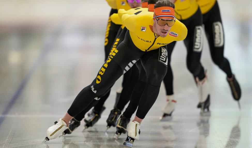Marathon speed skater Berga forced to announce his retirement from speed skating