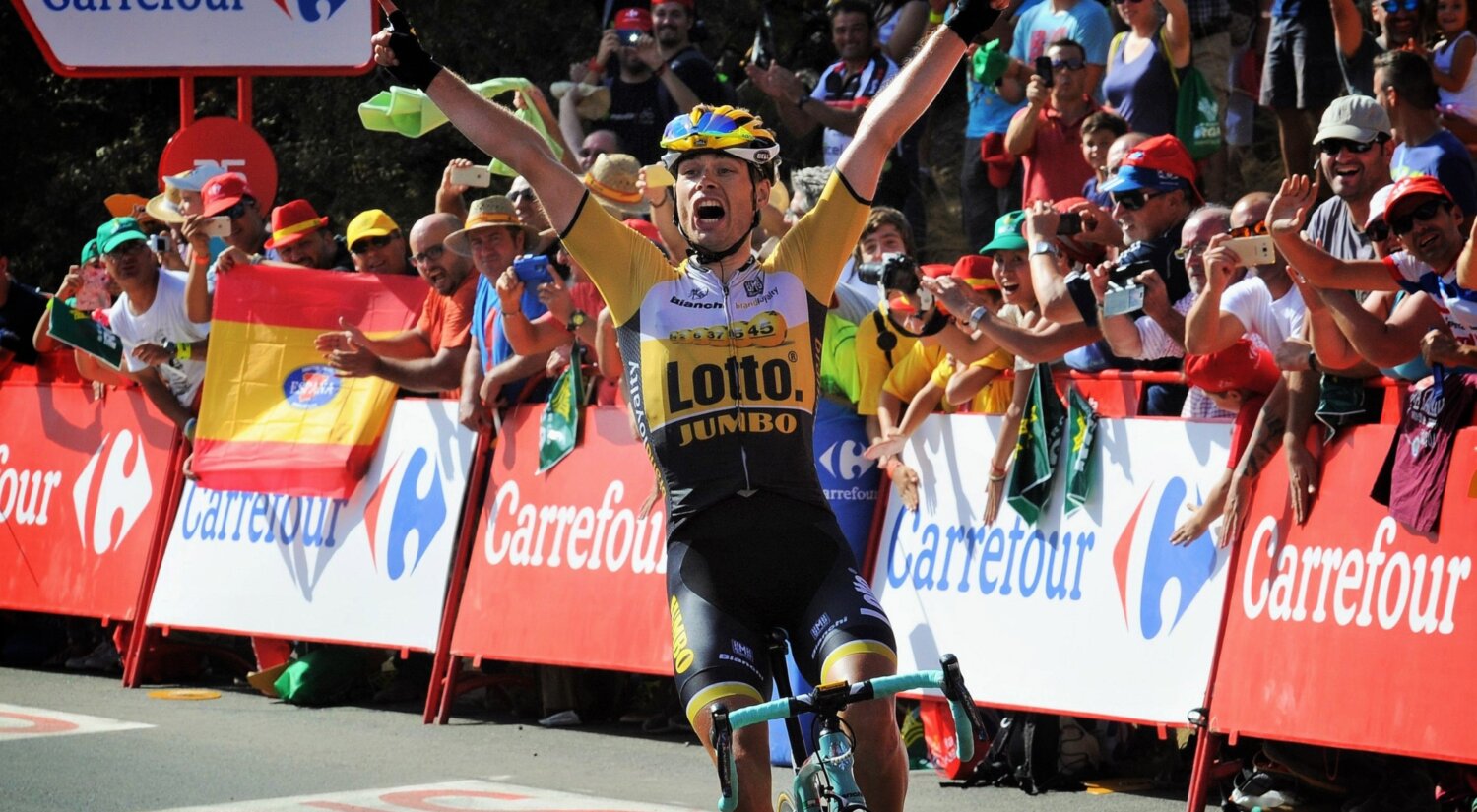 			© Lindeman wint een Vuelta-etappe in 2015
	