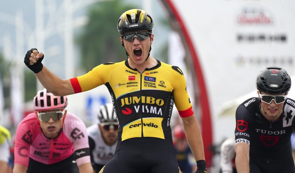 Kooij sprints to victory in third stage Gree-Tour of Guangxi