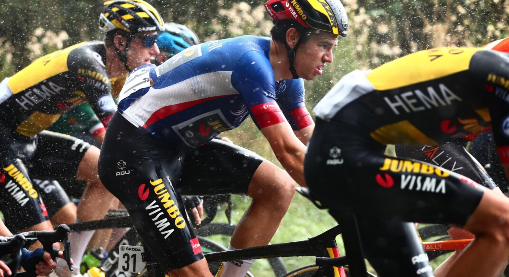 Crash deprives Van Aert of sprint opportunity in Tour of Britain	