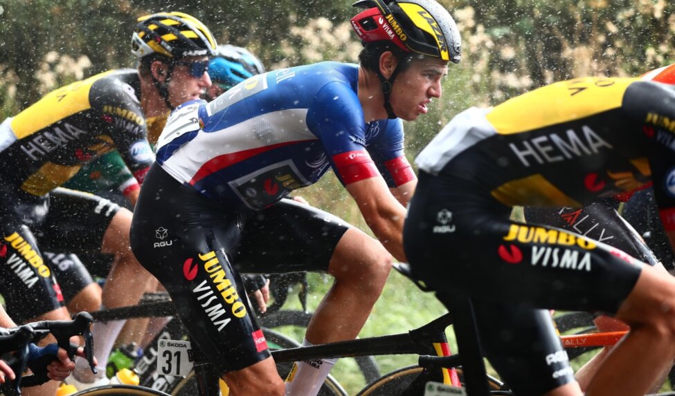 Crash deprives Van Aert of sprint opportunity in Tour of Britain