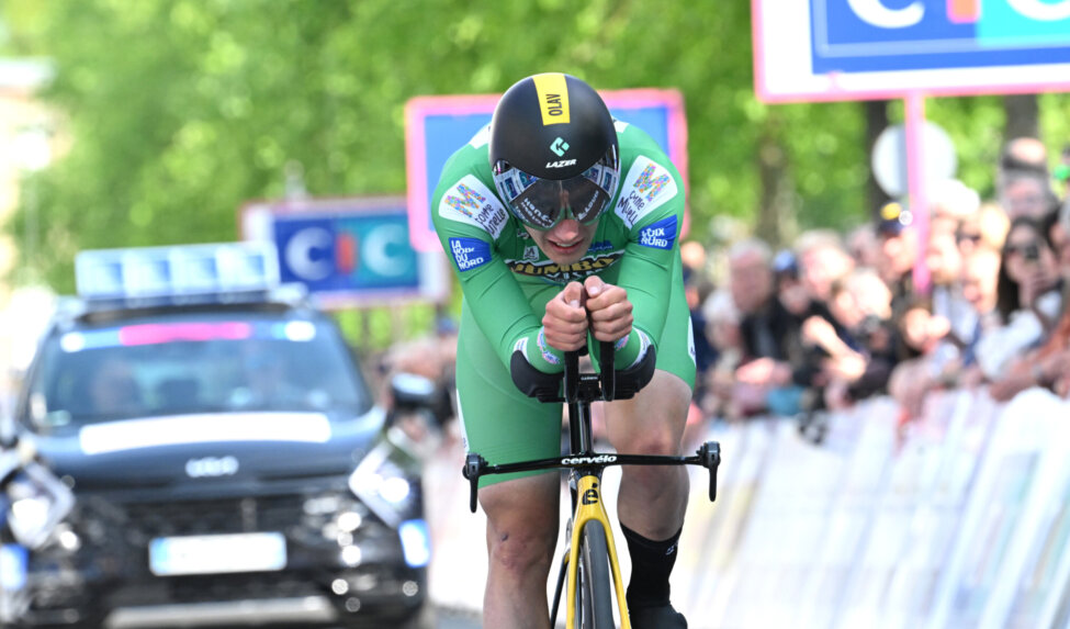 Van Dijke eighth in Four Days of Dunkirk time trial as Kooij limits damage