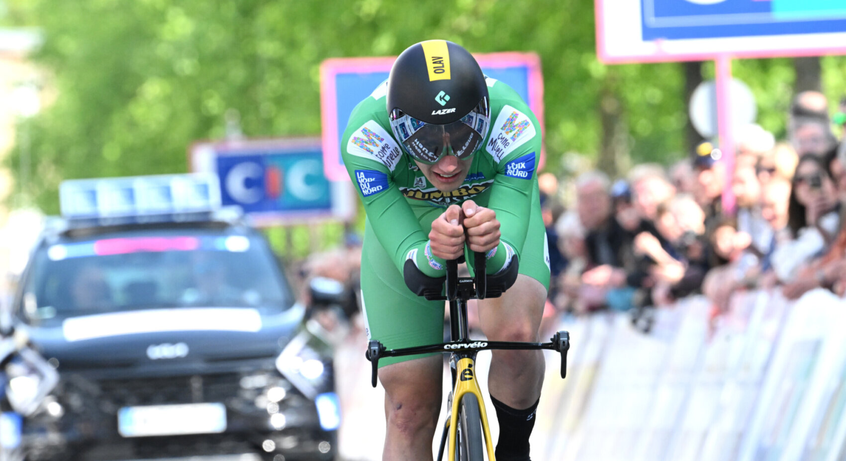Van Dijke eighth in Four Days of Dunkirk time trial as Kooij limits damage	