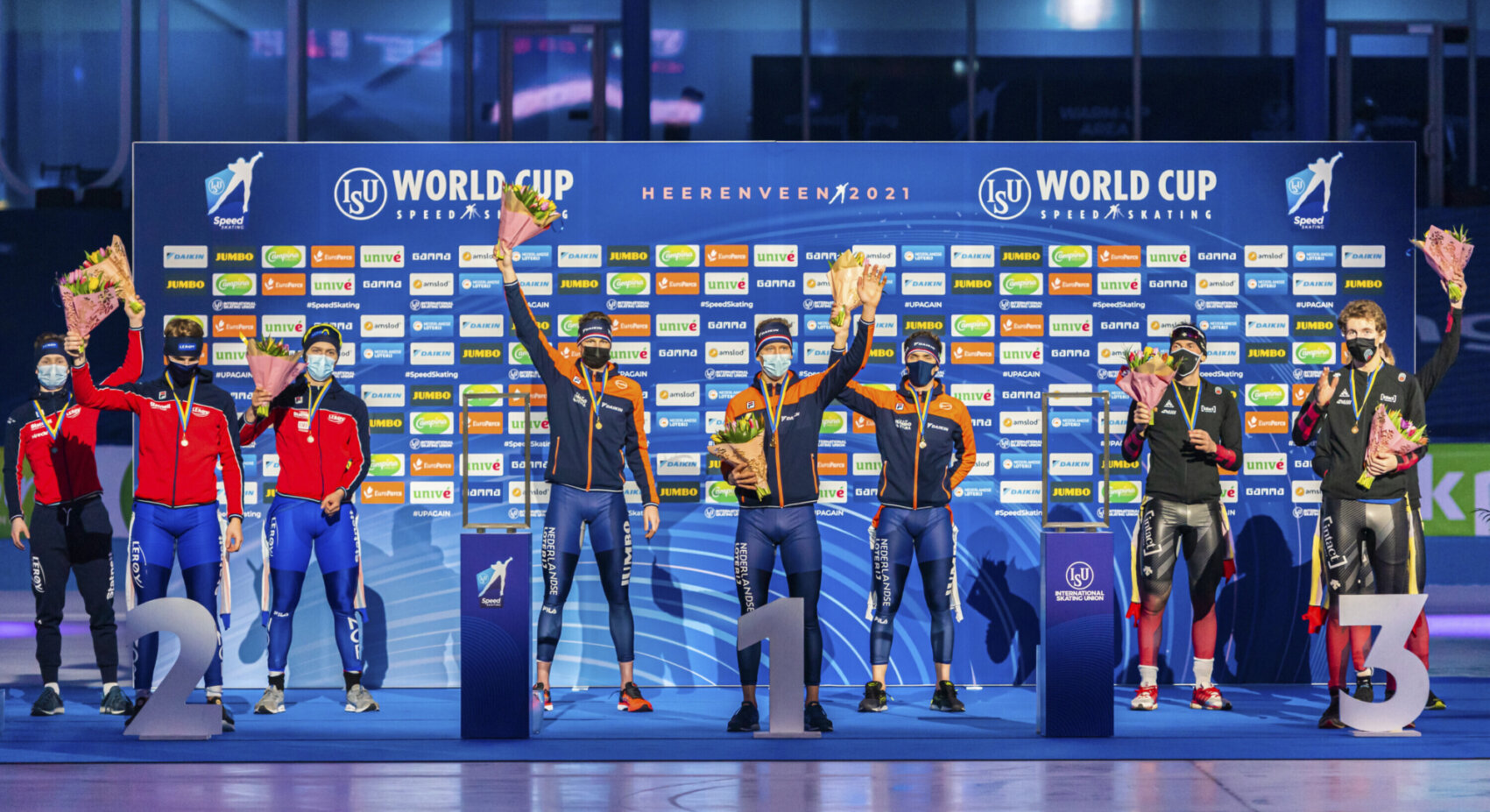 Kramer leads Dutch youngsters to gold in Team Pursuit, Dutch ladies win silver	