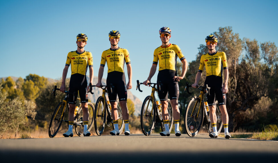 Team Visma | Lease a Bike remains recognisable in new outfit