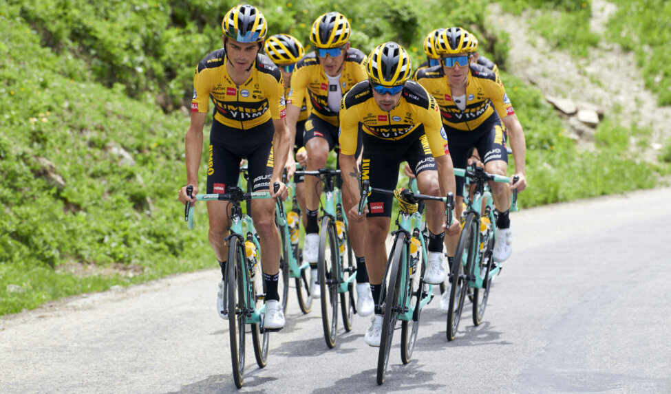 Tour de France riders about the big goal