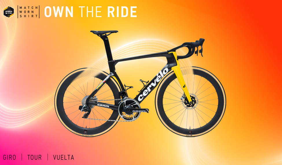 Place your bid on one of our Tour de France bikes