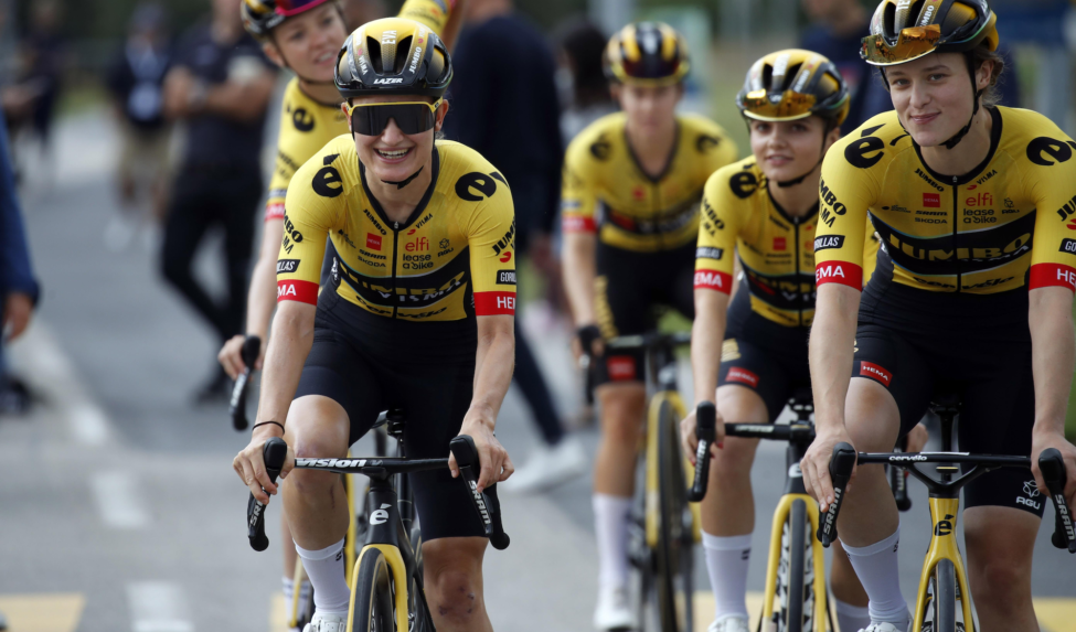 Team Jumbo-Visma Women not in contention for podium in second stage Tour de Romandie Féminin